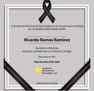 En Memoria: Dr. Ricardo Ramos Ramírez